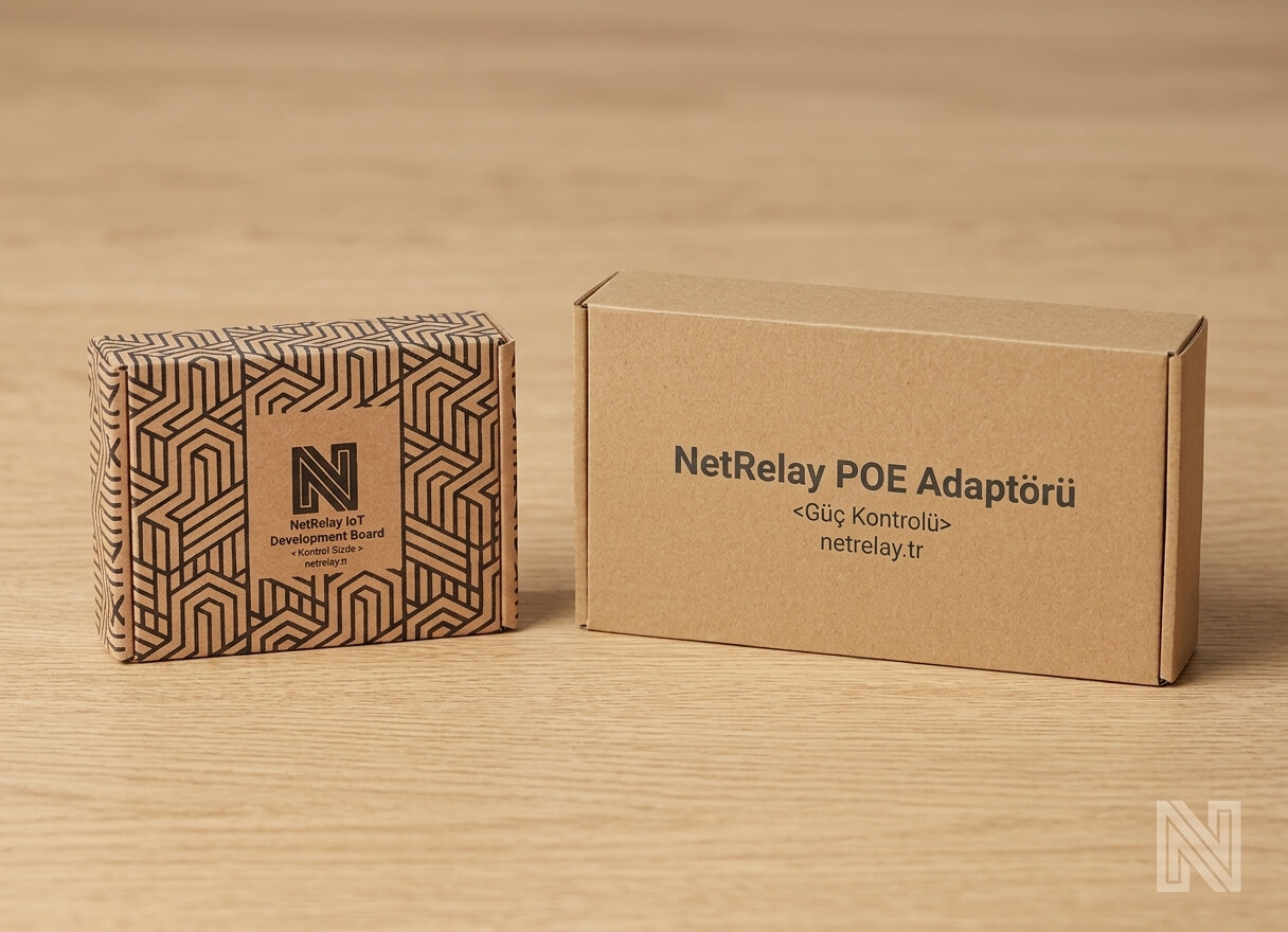 wifiAnten NetRelay IoT Development Board 4 Röle (PoE-Ethernet-WiFi Lan Relay) Geliştirme Kartı (Adaptörlü) - görsel 5