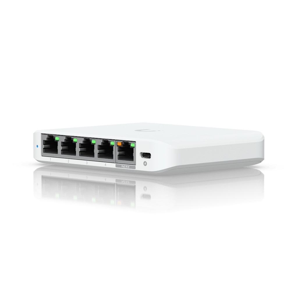 UBNT UniFi Flex Mini 2.5G (USW-Flex-2.5G-5) | 5 Port 2.5GbE, PoE ve USB-C Destekli Kompakt Switch ürün fiyat/ fiyatı, satış, Hemen Al, Sepete Ekle