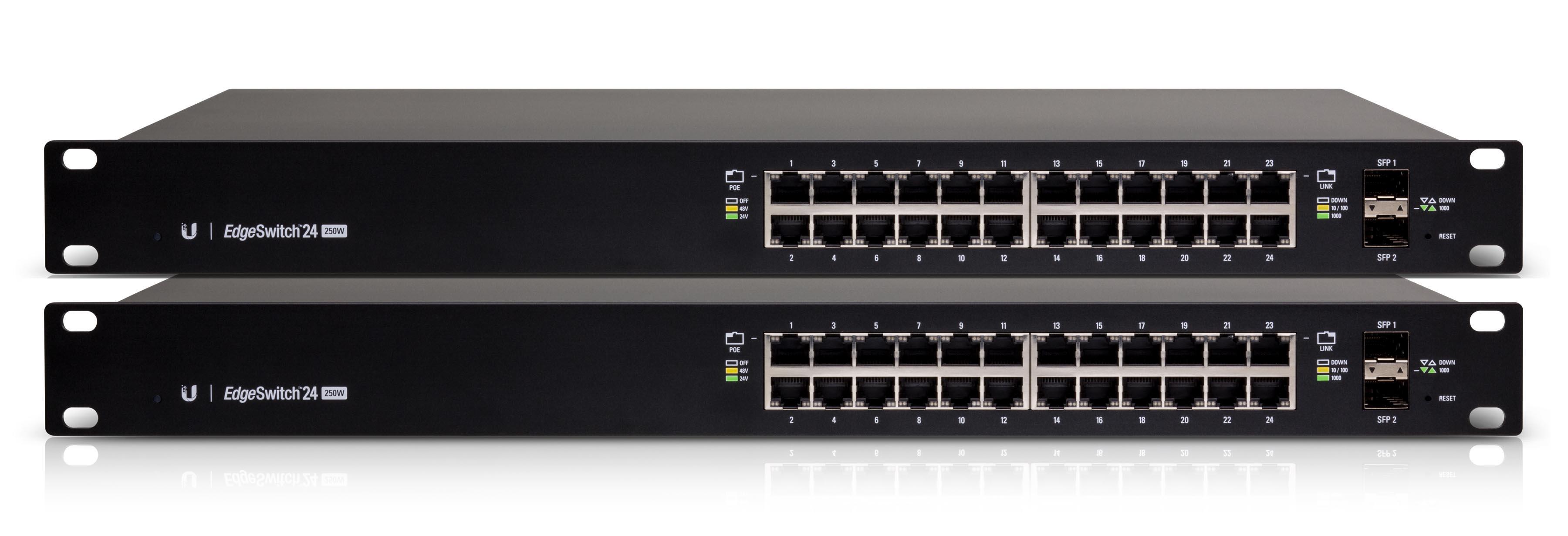 UBNT EdgeSwitch 24 250W UBNT ES-24-250W - UBNT EdgeSwitch 24 Port 250W PoE+ Layer3 Yönetilebilir Switch - görsel 6