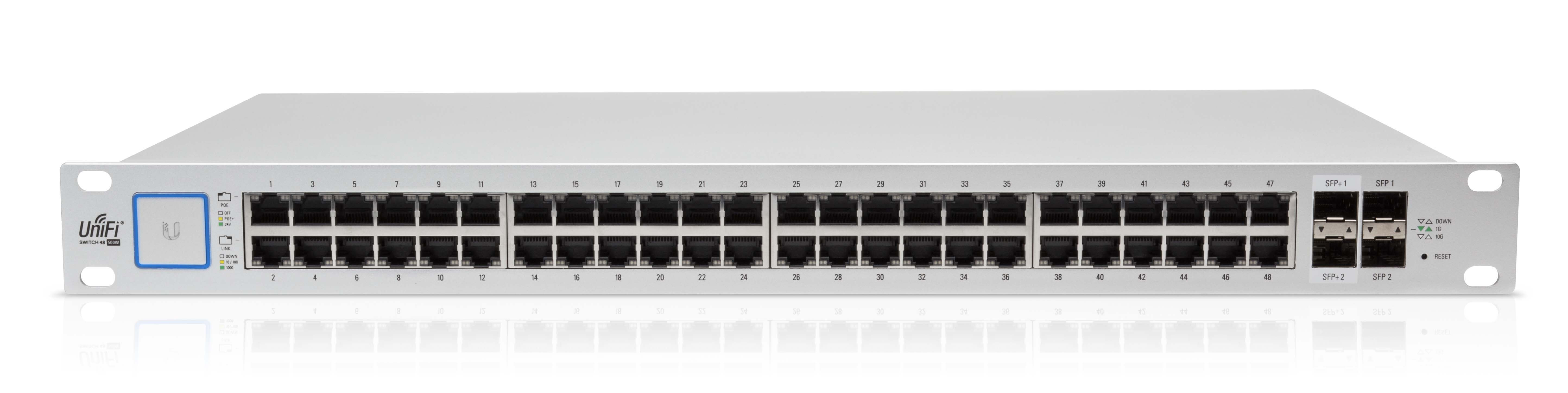 UBNT UniFi Switch 48 500W UBNT UniFi US-48-500W - UBNT UniFi Switch 48 Port 500W PoE+Management Switch - görsel 5