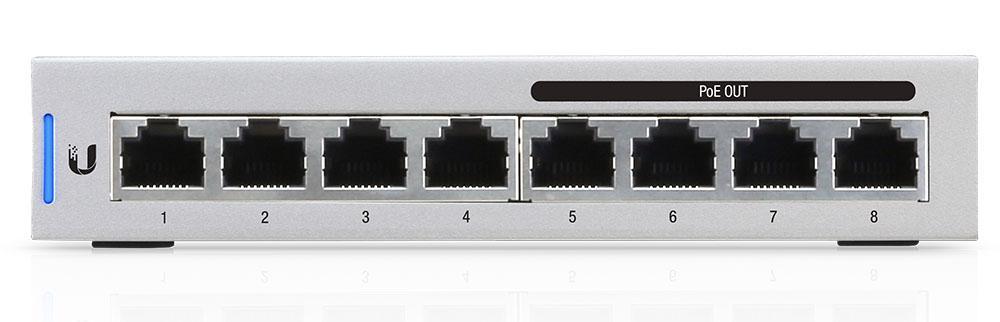 UBNT UniFi Swich 8 60W UBNT US-8-60W - UBNT UniFi Switch 8 Port 60W Layer3 Yönetilebilir Switch - görsel 7