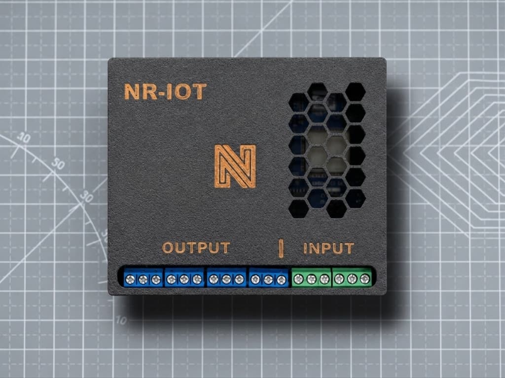 NetRelay IoT Development Board 4 Röle (PoE-Ethernet-WiFi Lan Relay) Geliştirme Kartı (Adaptörlü)
