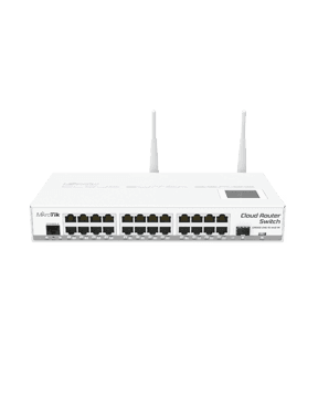 MikroTiK CRS125-24G-1S-2HnD-IN 24 Port Gigabit WiFi Router Firewall Switch