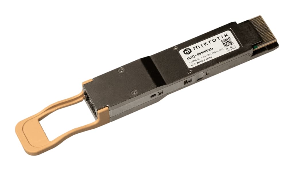 MikroTik DDQ+85MP01D 400G QSFP-DD 100MT SFP Modül
