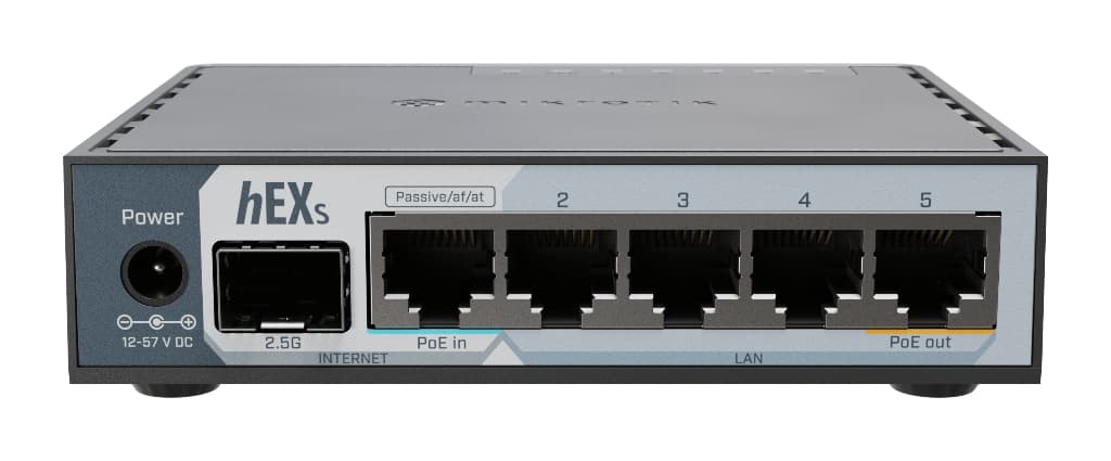 MikroTik hEX S (2025) 2.5 SFP Firewall Router
