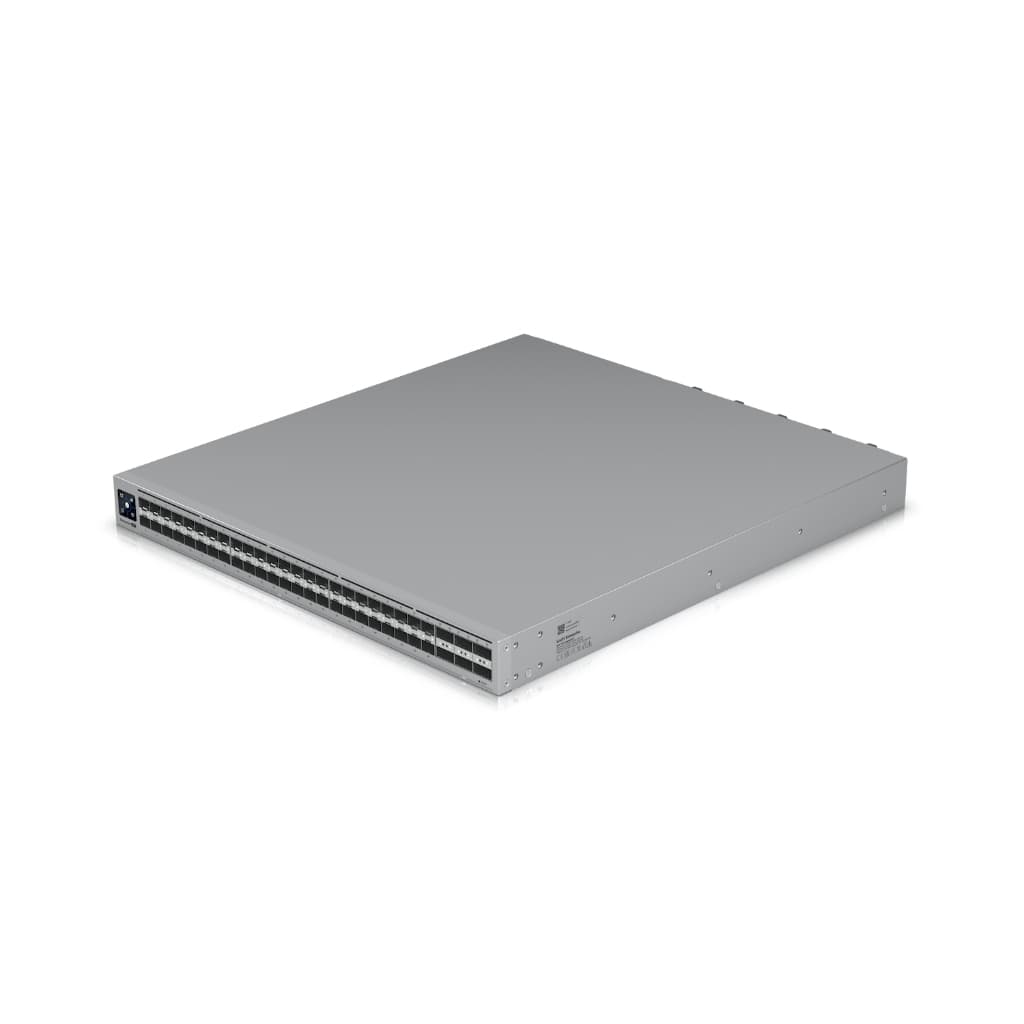 UBNT UniFi Enterprise Campus Aggregation (ECS-Aggregation) – 48× 25G SFP28, 6× 100G QSFP28 ve MC-LAG Destekli 1.8 Tbps Layer 3 Aggregation Switch