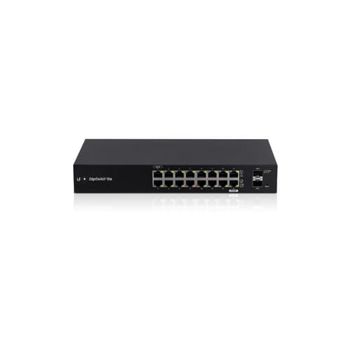 UBNT EdgeSwitch 18X (ES-18X) – 16 Gigabit RJ45, 2 SFP Portlu, Fanless ve Uygun Fiyatlı WISP Switch