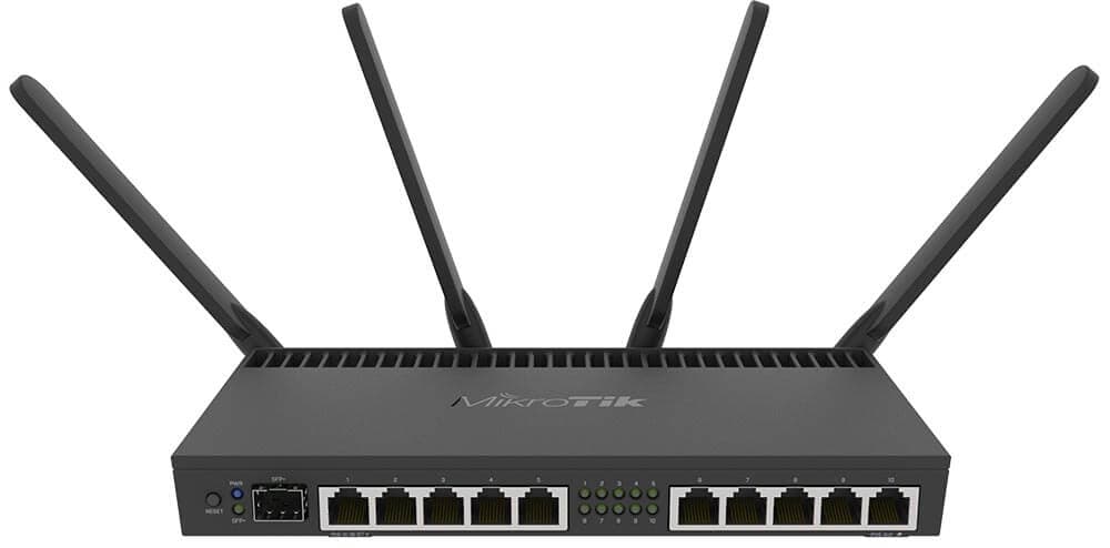 MikroTik RB4011iGS+5HacQ2HnD-IN WiFi Router Firewall
