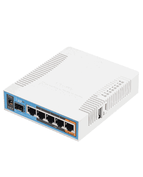 MikroTik RB962UiGS-5HacT2HnT - MikroTik hAP AC 5 Port 1 SFP Gigabit Acces point Router