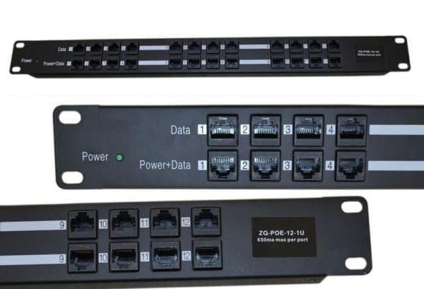 AirBridge 12 Port Gigabit POE Splitter