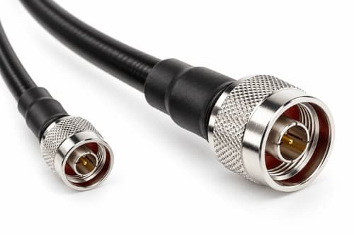 FLMR400 2 Metre N-Male to N-Male Kablo | 50 Ohm 6 GHz Düşük Kayıplı RF Koaksiyel Kablo