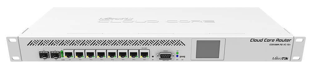 MikroTik CCR1009-7G-1C-1S+ 8 Gigabit Port 1SFP+ 1SFP Firewall Router