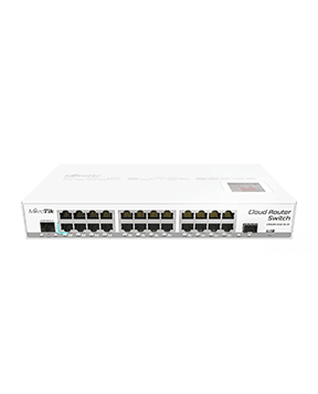 MikroTik CRS125-24G-1S-IN 24 Port Gigabit Router Switch