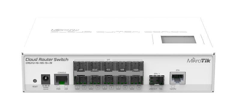 MİkroTik CRS212-1G-10S-1S+IN Router Switch