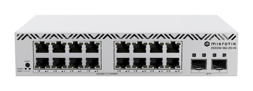 MikroTik CSS318-16G-2S+IN 16 Port Yönetilebilir Switch