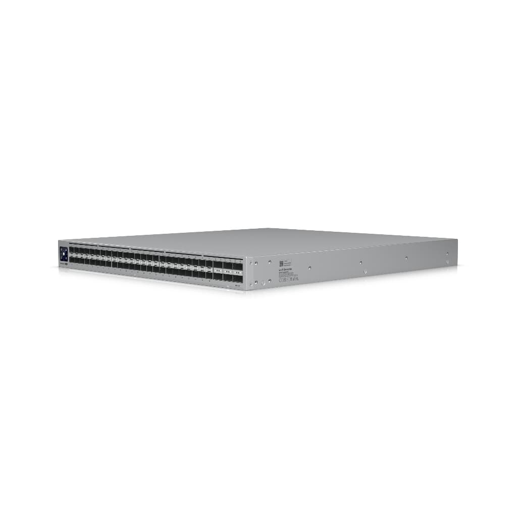 UBNT UniFi Enterprise Campus Aggregation (ECS-Aggregation) – 48× 25G SFP28, 6× 100G QSFP28 ve MC-LAG Destekli 1.8 Tbps Layer 3 Aggregation Switch