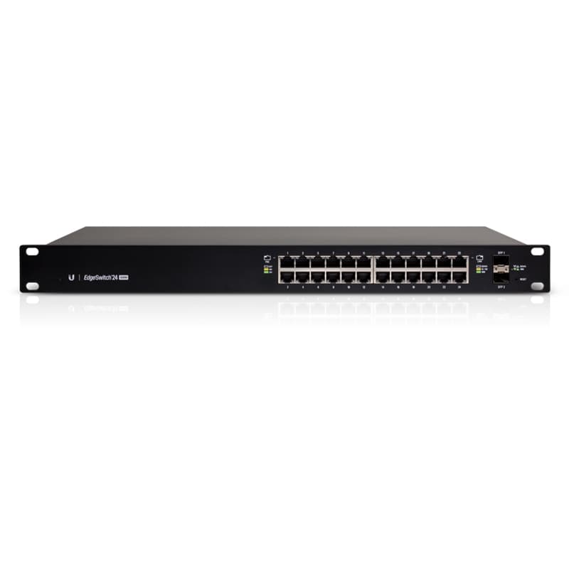 UBNT ES-24-500W - UBNT EdgeSwitch 24 Port 500W PoE+ Layer3 Yönetilebilir Switch