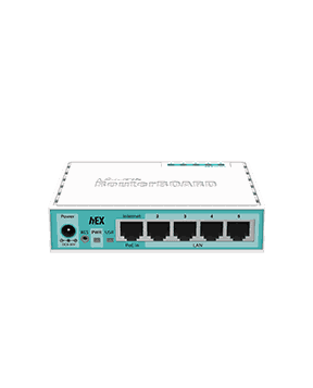 MikroTik RB750Gr3 - MikroTik hEX 5 Port Gigabit Firewall Router