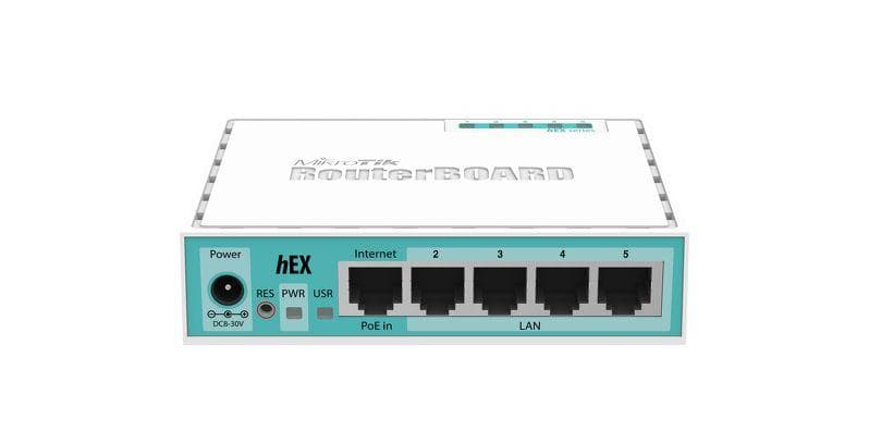 MikroTik RB750Gr3 - MikroTik hEX 5 Port Gigabit Firewall Router