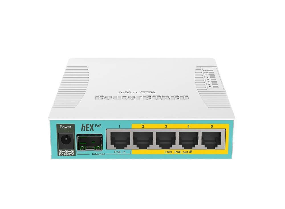 MikroTik RB960PGS - MikroTik hEX PoE 4 Port PoE Gigabit PoE Firewall Router Switch