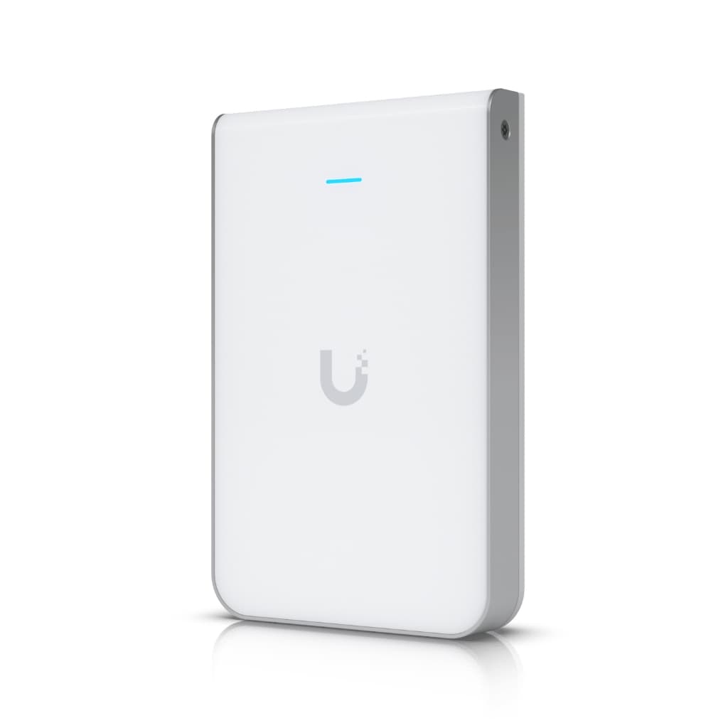 UBNT UniFi In-Wall HD (UAP-IW-HD) Duvar Tipi WiFi 5 Access Point – 6 Stream, 4 Port GbE Switch, PoE/PoE+, 90 m² Kapsama