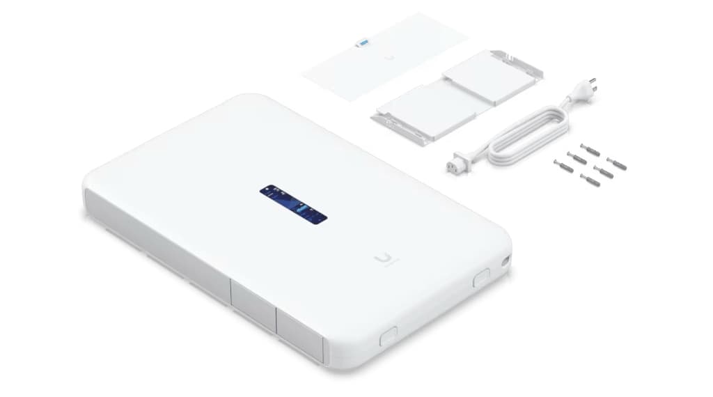 UBNT UniFi Dream Wall (UDW) | Duvara Monte 10G Cloud Gateway, WiFi 6, 420W PoE Switch, 3.5 Gbps IDS/IPS