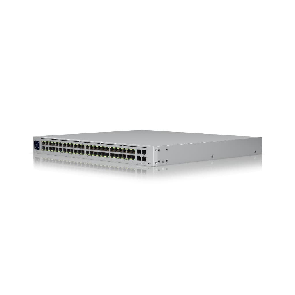 UBNT UniFi Switch Pro 48 (USW-Pro-48) | 48 Port Gigabit, 4x 10G SFP+, Layer 3 Switch