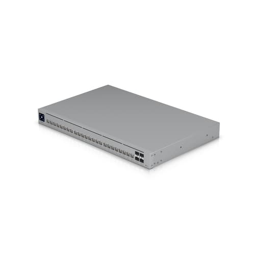UBNT UniFi Switch Pro HD 24 PoE (USW-Pro-HD-24-PoE) — 22× 2.5G PoE++ + 2× 10G PoE++ ve 4× 10G SFP+ Layer 3 Switch