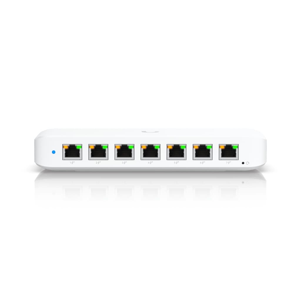 UBNT UniFi Switch ultra 210W - USW-Ultra-210W 8 Port PoE+ Yönetilebilir Switch