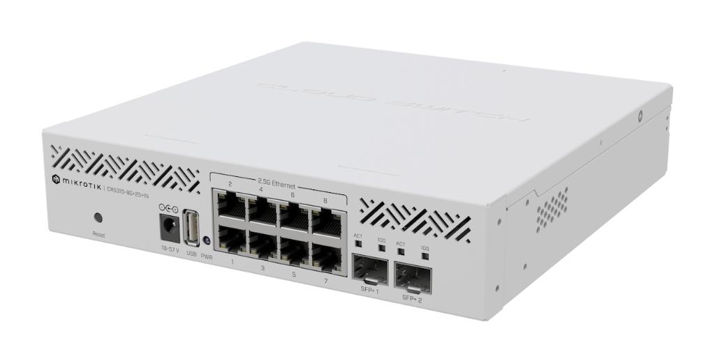 MikroTik CRS310-8G+2S+IN 8× 2.5 GbE erişim + 2× SFP+ (1G/2.5G/10G) Switch ürün fiyat/ fiyatı, satış, Hemen Al, Sepete Ekle