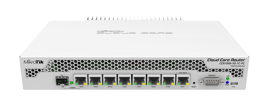 MikroTik CCR1009-7G-1C-PC 8 Gigabit Port 1 adet Combo SFP Firewall Router fiyatı, stok durumu ve online satın alma | wifianten.com