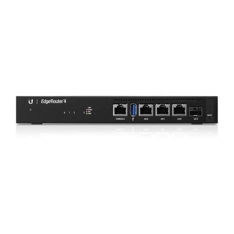 UBNT EdgeRouter 4 (ER-4) – 4 Gbps Throughput, 3 Gigabit RJ45 ve 1 SFP Portlu Profesyonel Router ürün fiyat/ fiyatı, satış, Hemen Al, Sepete Ekle