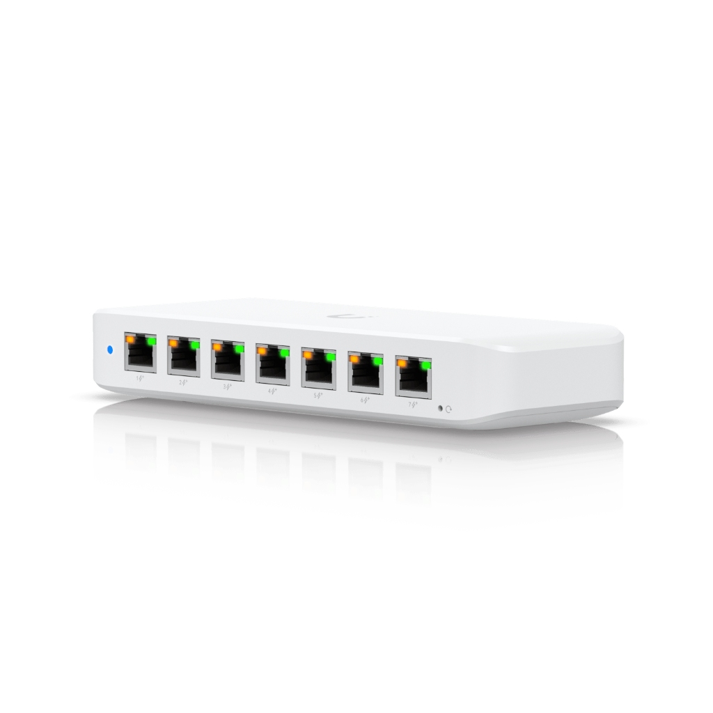 UBNT UniFi Switch Ultra 21oW UBNT UniFi Switch ultra 210W - USW-Ultra-210W 8 Port PoE+ Yönetilebilir Switch