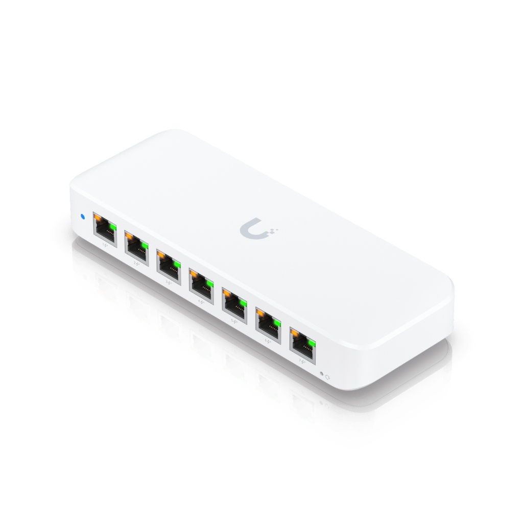 UBNT UniFi Switch Ultra 21oW UBNT UniFi Switch ultra 210W - USW-Ultra-210W 8 Port PoE+ Yönetilebilir Switch - görsel 2