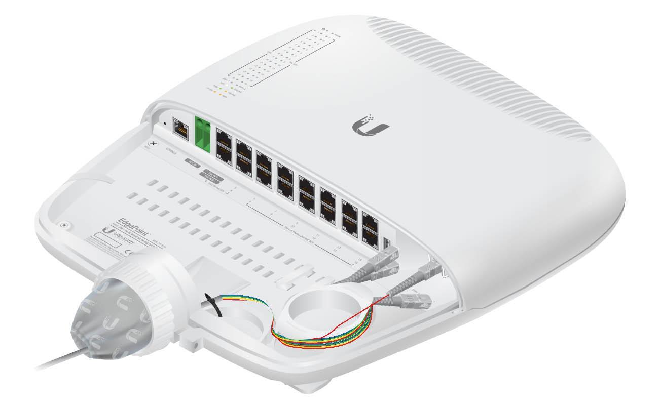 UBNT EdgePoint S16 UBNT EP-S16 - UBNT EdgePoint 16 Port Outdoor - Dış Mekan Endüstriyel Switch - görsel 4
