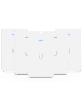 UBNT UNiFi AC In-Wall-5 UBNT UniFi UAP-AC-IW-5 5li Paket- 802.11ac Sıva Altı AP